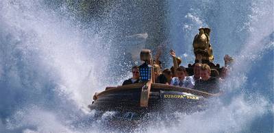 Wasserbahn im Europa-Park Rust