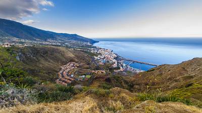 Bild aus einem Reiseführer für Gran Canaria, Bucht