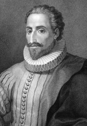 Miguel de Cervantes ist der Nationalschriftsteller Spaniens.